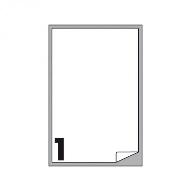 Etichette adesive TAK-TO - 199,6 x 289,1 mm