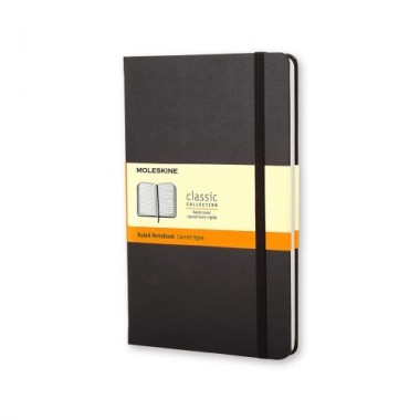 MOLESKINE notebook A5 rigato copertina rigida