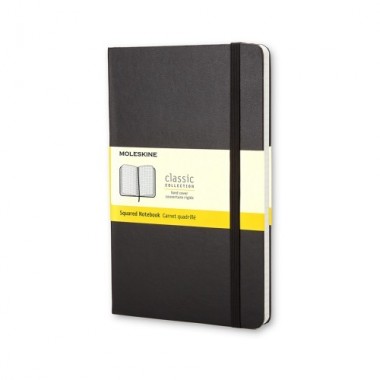 MOLESKINE notebook A5 quadretti copertina rigida