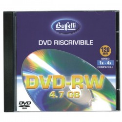 DVD-RW riscrivibile - 4,7 GB - jewel case - silver