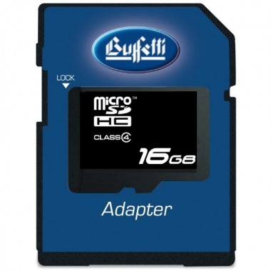 MicroSD con adattatore - 16 GB