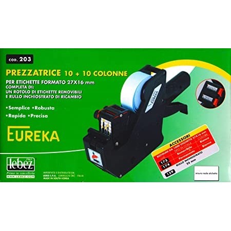 Prezzatrice - 2 piste - 10 colonne - Lebez