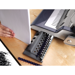 Rilegatrice a dorsi plastici Quasar+ - Fellowes 2