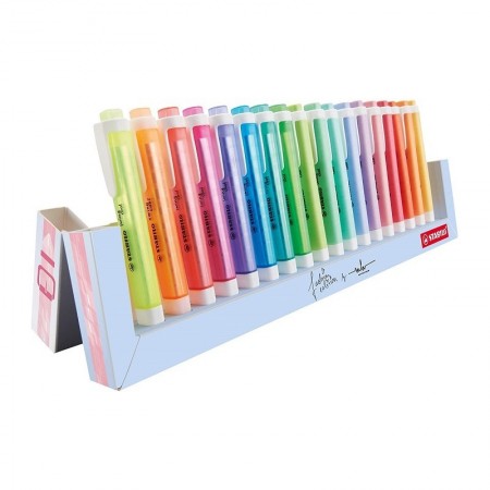 Evidenziatori Stabilo Swing cool + swing cool Pastel - 18 pezzi