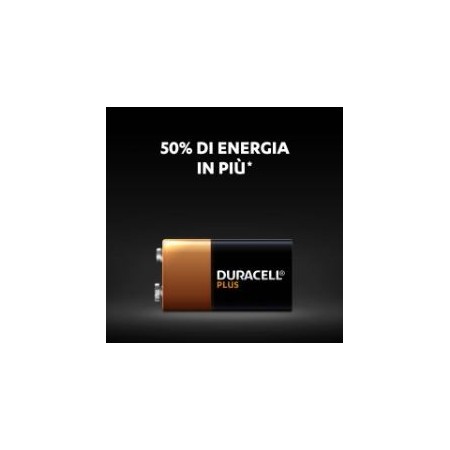 Batterie alcaline plus - 9V - Duracell