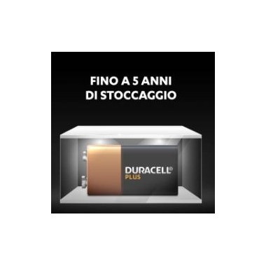 Batterie alcaline plus - 9V - Duracell
