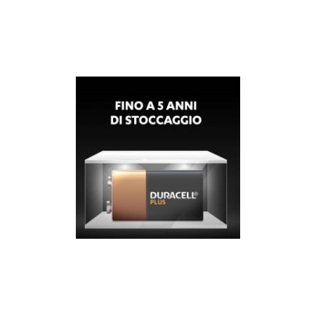 Batterie alcaline plus - 9V - Duracell