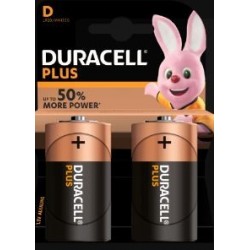 Batterie alcaline plus - D - Duracell