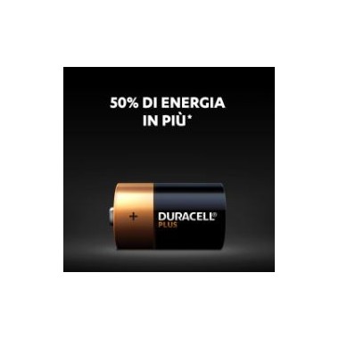Batterie alcaline plus - D - Duracell