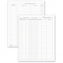 Registro noleggio autoveicoli - 31 x 24,5 cm