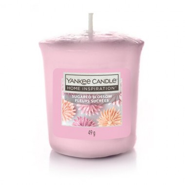 Yankee Candle Sugared Blossom Votive con Vasetto