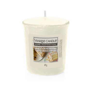 Yankee Candle Vanilla Almond Frosting |  Votive con Vasetto