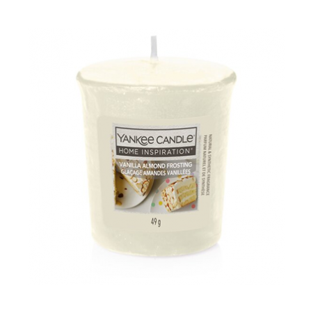 Yankee Candle Vanilla Almond Frosting |  Votive con Vasetto